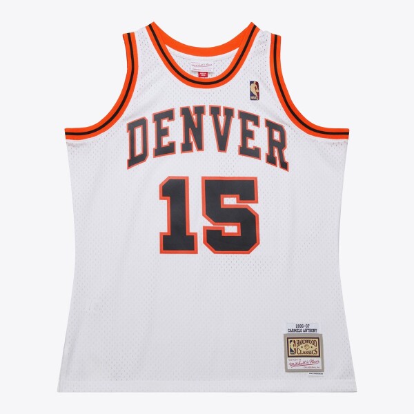 Mitchell & Ness Pánský dres Denver Nuggets NBA Carmelo Anthony #15 2006-07 Swingman - Bílá Velikost: 2XL
