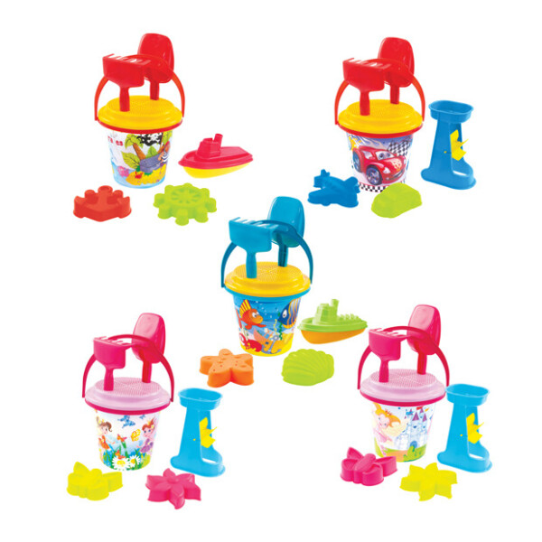 Písková sada s vodním mlýnkem nebo lodičkou - Moravská Ústředna