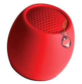 Boompods Zero červená / Přenosný Bluetooth reproduktor / 3W / BT / USB-C / IPX6 / 250 mAh (ZERRED)