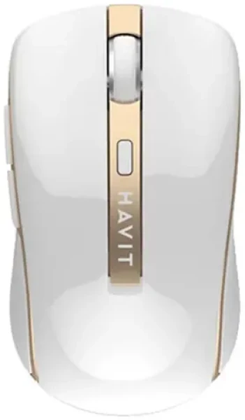 Havit MS951GT bílá / Bezdrátová myš / optická / 1600 DPI / USB přijímač (MS951GT white)