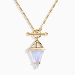 Royal Fashion náhrdelník 14K růžové zlato Vermeil SKA-N005-ROSEGOLD