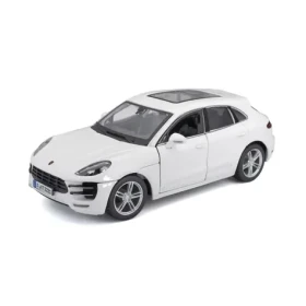 Bburago Plus Porsche Macan bílá
