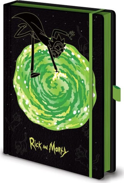 Rick Morty Blok A5 premium