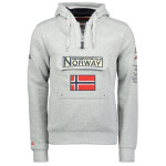 Geographical Norway 3/4 sweatshirt Gymclass 100 M WU4184H/GN B-Grey pánské xxl
