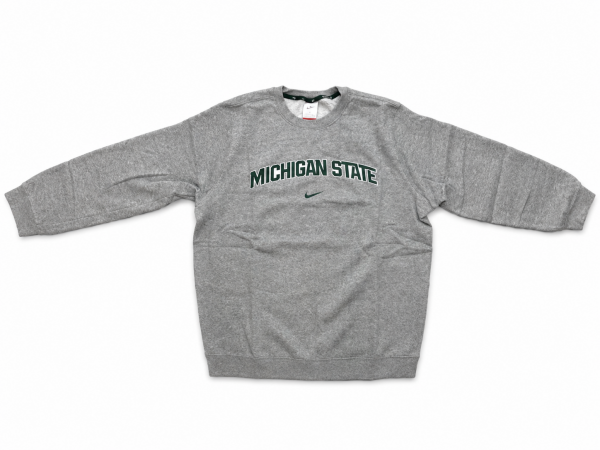 Pánská mikina Michigan State University NIKE Grey Letter Velikost: L