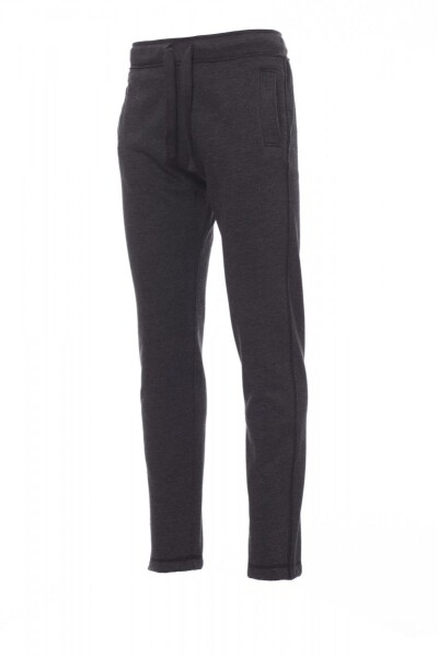 Pánské tepláky Payper COLLEGE Barva: Melánžová Černá, Velikost: L (000383002014001L)