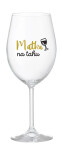 MATKA NA TAHU - čirá sklenice na víno 350 ml