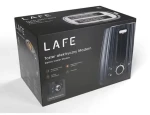 Lafe Modern Pro LAFTST47464 černá / Topinkovač / 1080 W / 2 topinky / rozmrazování / nastavitelný termostat (LAFTST47464)
