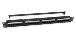 Equip Patchpanel 24x / RJ-45 / CAT6 / UTP / 1U / 19" (135426)