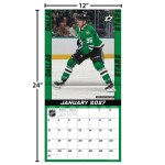 JF Turner Kalendář Dallas Stars NHL 2027 Wall Calendar