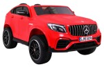 Mamido Elektrické autíčko Mercedes GLC 63S 4x4 LCD dvoumístné červené