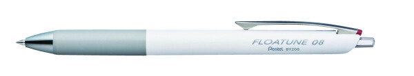 Gelový roller Pentel FLOATUNE - 0,8 mm, červený