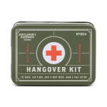 GENTLEMEN'S HARDWARE Sada na přežití po probdělé noci Hangover Kit, zelená barva, kov