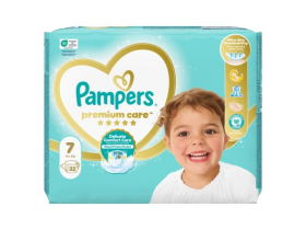 Pampers Premium Care, vel. 7, 32 ks