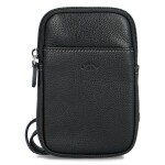 Stylová dámská kožená crossbody kapsa Katana Stacy, černá