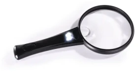 Hama Basic 90 LED / LED čtecí lupa / O 90 mm / 2 LED / bifokální (5445)