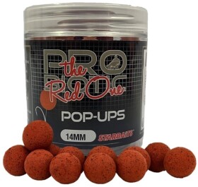 Starbaits Plovoucí boilies Pop Up Pro Red One 50g - 16mm,Starbaits Plovoucí boilies Pop Up Pro Red One 50g - 16mm