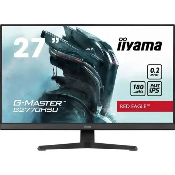 27" IIYAMA G-Master G2770HSU-B6 Red Eagle / IPS / 1920x1080 / 16:9 / 0.2ms / 1000:1 / 300cd / repro / HDMI / DP (G2770HSU-B6)