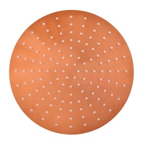 RAV Slezák - Hlavová sprcha kulatá kovová ø 30 cm s 4-otvorovými tryskami, Zlatá Růžová - kartáčovaná KS0001/4ZRK KS0001/4ZRK