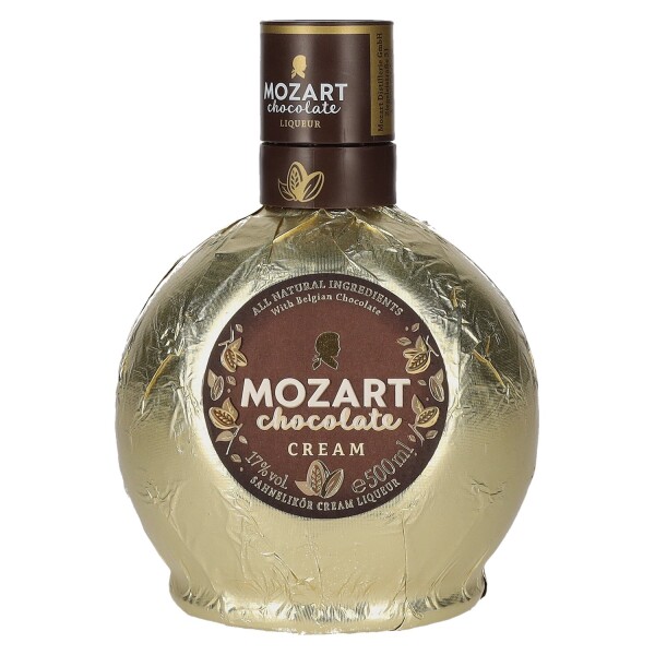 Mozart Chocolate Gold Cream Liqueur 0,5L, 17%