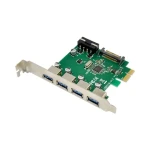 MicroConnect 4x USB3.0 PCIe VL805 / PCIe rozšiřující karta / 4x USB3.0 (MC-USB3.0-F3B1)