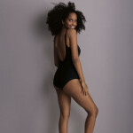 Style perfect black suit jednodílné plavky 7703 black - RosaFaia 001 black 44F