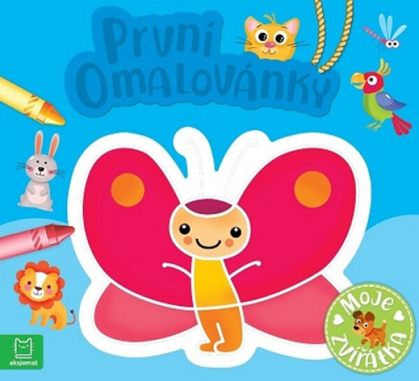 Moje zvířátka První omalovánky
