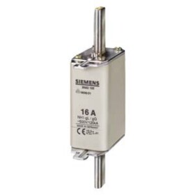 Siemens 3NA3122 sada pojistek Velikost pojistky = 1 63 A 500 V 3 ks