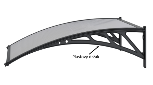 Rojaplast Držák pro vchodový přístřešek 80cm