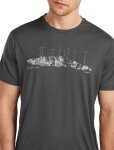 Pánské merino triko s krátkým rukávem ICEBREAKER Mens 150 Tech Lite SS Tee Massif, Obsidian velikost: XXL