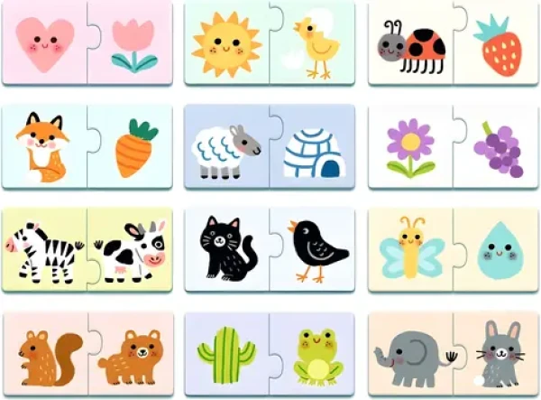 DJECO Puzzle Barvy