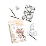 Avenue Mandarine Coloriage Wild Dream, GY163C, umělecké antistresové omalovánky, Emmanuelle Colin