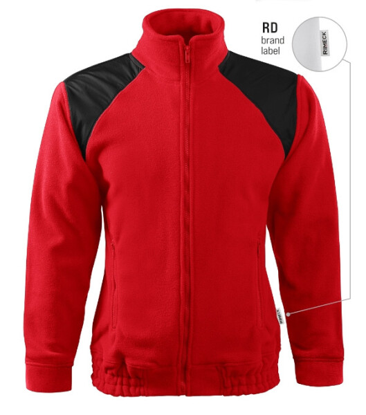 Jacket Hi-Q fleece unisex červená 07 (brand label) XL