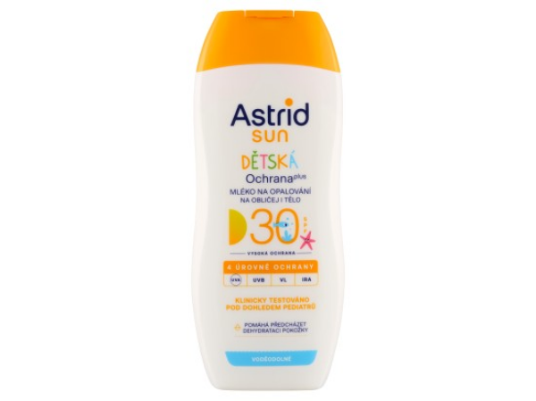 Astrid Sun Dětské mléko na opalování SPF 30 200ml