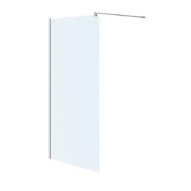 CERSANIT - Sprchová zástěna WALK-IN MILLE CHROM 100x200, čiré sklo S161-001