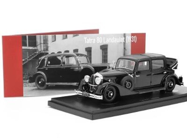 Tatra 80 Landaulet otevřená verze - T. G. Masaryk 1:43 - AUTOCULT