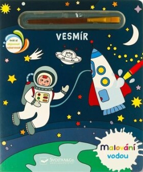 Malování vodou - Vesmír