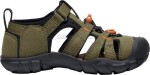 Dětské sandály Keen Seacamp II CNX children dark olive/gold flame Velikost: