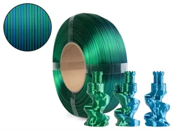 Spectrum PLA Magic Silk Lagoon Breeze / Tisková struna / 1,75 mm / 1 kg / ReFill bez cívky (81429)
