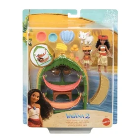 Mattel malá panenka Vaiana a sestra ve vesničce