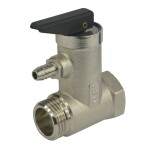 MEREO - Klum Ventil pojišťovací pro bojler, 1/2", MxF, 6,5 bar CR188A