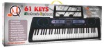 Mamido Dětský velký Keyboard XXL černý