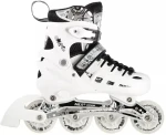 NILS Extreme NH10905 bílá / Brusle 4v1 / nastavitelná velikost 39-42 / vyměnitelná čepel (16-25-043)