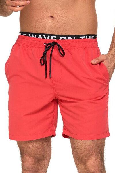 Pánské plavky KSZ2600-002 červené - Moraj XXL