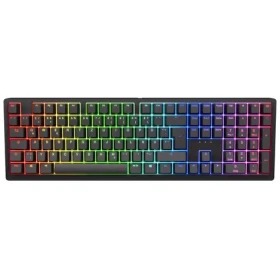 Ducky Zero 6108 Cherry MX2A-Speed-Silver černá / herní klávesnice / bezdrátová / 2.4 GHz / USB-C / Bluetooth / DE (DKZE2408ST3-CPDEPDOECL1AW1)