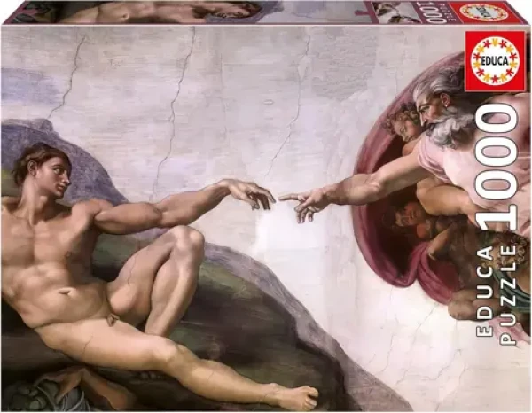 EDUCA Puzzle Stvoření Adama