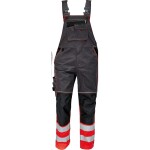 CRV Cerva Mont. kalhoty KNOXFIELD HI-VIS DW275 lacl antracit-červené dole reflexní pruhy DOPRODEJ 54 antracit-červené
