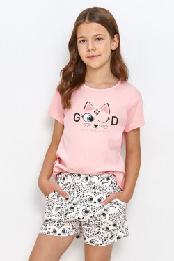 Dívčí pyžamo pro růžové 152