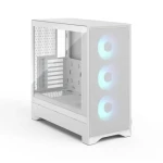 Fractal Design Pop 2 Air RGB TG bílá / ATX / 2x USB 3.2 / 3x 120mm / bez zdroje / průhledná bočnice (FD-C-POA2A-04)