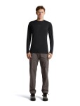 ICEBREAKER Mens Merino 125 CL Sphere LS Tee C Block, Black/Obsidian/Cb (vzorek) velikost: M